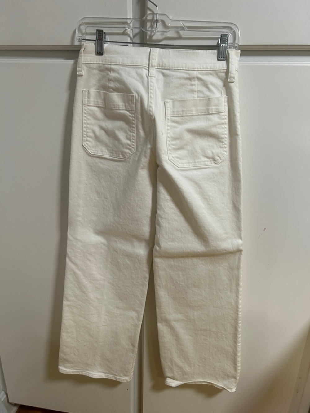 J. Crew Factory White Wide Leg Jeans NWOT - Picture 4 of 5